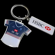 Stainless Steel Epoxy Dome Keyrings
