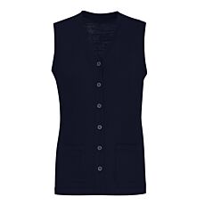 Womens Button Front Knit Vest