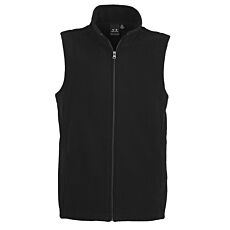 Mens Plain Micro Fleece Vest