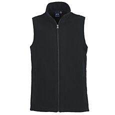 Ladies Plain Micro Fleece Vest