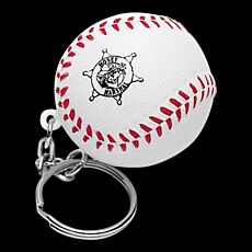 Stress Baseball Keychain