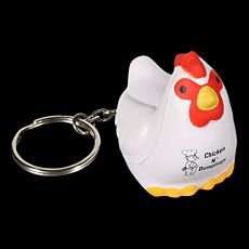 Stress Chicken Keyring