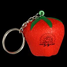 Stress Strawberry Keychain