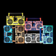 Custom Cardboard Boombox