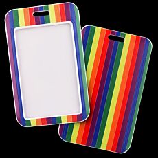 Rainbow Pride Lanyard With ID Card Holder