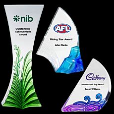 Custom Crystal Resin Trophies