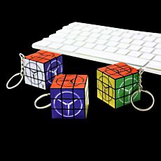 Rubik's 3x3 Cube Keychain