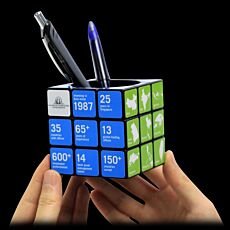 Rubik's Pen Pot
