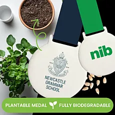 Custom Seed Paper Medal