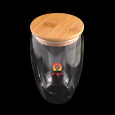 Sierra 450ml Double Wall Glass Cup