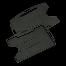 Open Face Rigid Card ID Holder