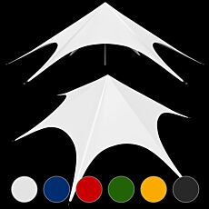 Plain Single Pole Star Tent