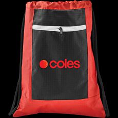 Zippered Ripstop Drawstring Sportspack