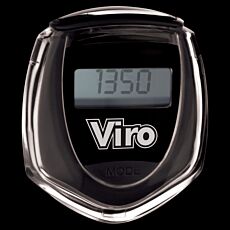 Solar-Powered Pedometer White 
