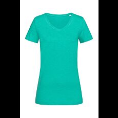 Women's Sharon Slub V-neck