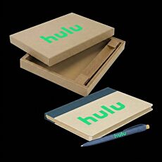 Custom Notebook and Pen Set