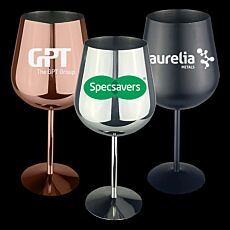 Bula Vinaka Stainless Steel Wine Glass