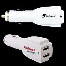 The Deux Port USB Car Charger