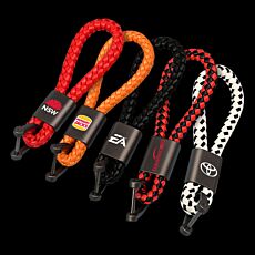 Braided Loop Keyrings