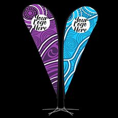 NAIDOC Teardrop Flags