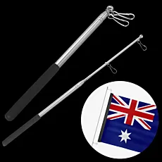 Small Telescopic Handheld Flag Pole