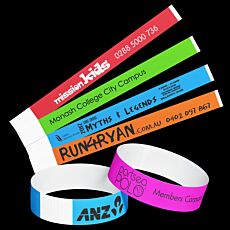 Custom Printed Tyvek Wristbands