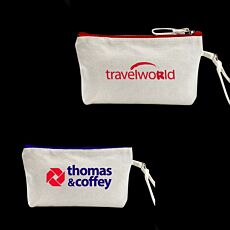 Canvas Cosmetic Bag