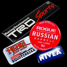 Custom Dome 3d Stickers