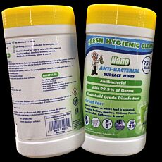 Anti-Bacterial Wipes Canister