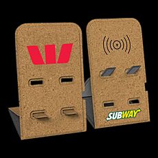 Sustainable Cork Foldable Wireless Phone Charger