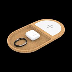Multifunctional Cork Wireless Charging Pad