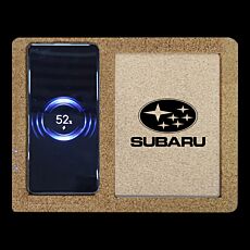 Cork Wireless Charging Station with Photo Frame