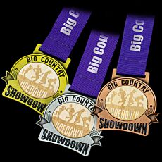Wood Combo Medals