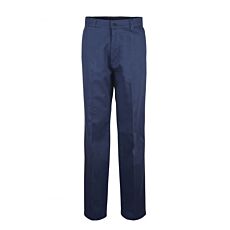 Classic Flat Front Cotton Drill Trouser