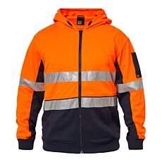 Peak  Hi Vis Two Tone Hoodie With Tape