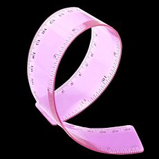 30cm Transparent Flexible Ruler