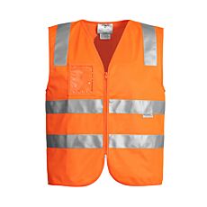 Unisex Hi Vis Full Zip Vest