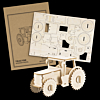 Laser Cut Tractor Wooden Model