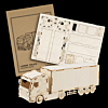 Laser Cut Large Truck Wooden Model
