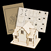 Laser Cut House Wooden Model