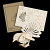 Laser Cut Fantail Wooden Model
