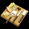 Bamboo Cheese Board Set