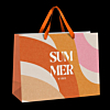 Extra Large Ribbon Handle Paper Bag - Full Colour
