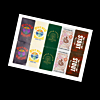 Sticker Sheet 88x50mm Rectangle - Gloss