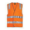Unisex Hi Vis Safety Vest With Shoulder Pattern