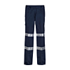 Ladies Reflective Mid Weight Cargo Cotton Drill Trouser