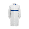 Food Industry Dustcoat, Contrast Trims On Collar And Chest (MTO)