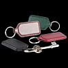 Rectangular Leather Key Ring