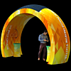 Solar Charging Station Stretch Archways