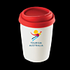 Ceramic Mug With Silicone Lid